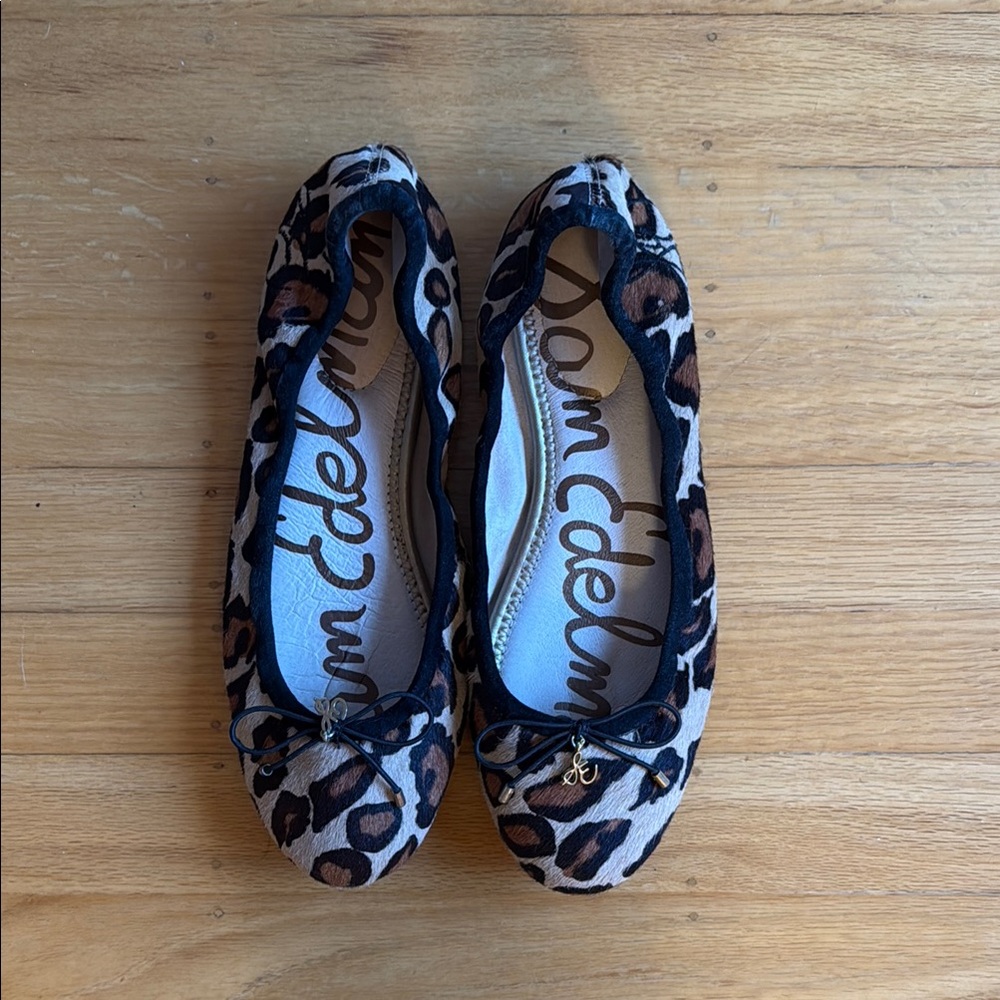 Sam Edelman Leopard Print Ballet Flats